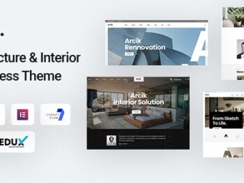 Arcik - Tema WordPress de Arquitetura