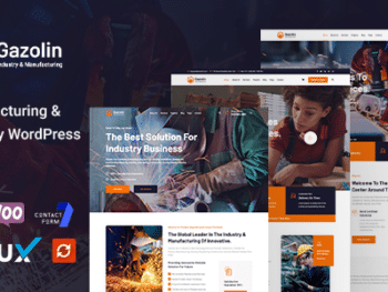 Gazolin - Tema WordPress para Indústria e Fábrica