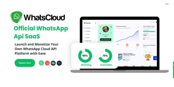 WhatsCloud - Integração perfeita de API de nuvem SAAS