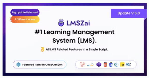 LMSZAI - LMS | Sistema de Gestão de Aprendizagem (Saas)