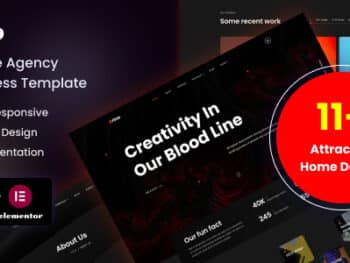 Arino - Tema WordPress para Agência Criativa