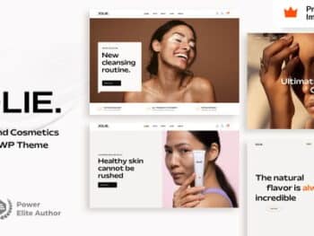 Jolie - Tema WordPress de comércio eletrônico de beleza