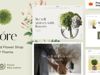 Fiore - Tema WordPress para E-commerce de Floricultura e Floricultura