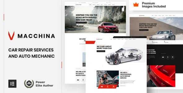 Macchina - Tema WordPress para Reparo Automotivo