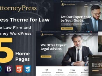 Attorney Press - Tema WordPress para Advogados