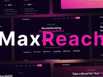 MaxReach - Tema WordPress para SEO e Agência Digital