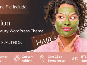 Sailon - Tema WordPress para Spa e Salão de Beleza