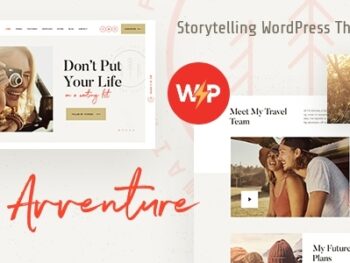 Avventure | Tema WordPress para blog de viagens e estilo de vida pessoal