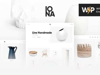 Iona - Tema WordPress para Loja de Artesanato e Artesanato