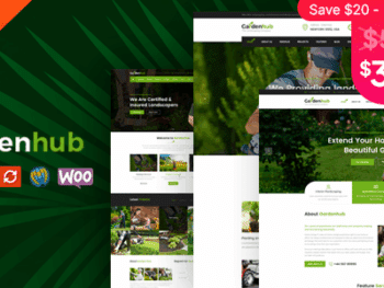 Garden HUB - Tema WordPress para gramados e paisagismo
