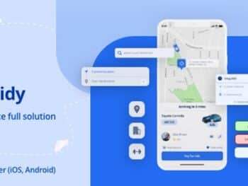 Aplicativo Ridy Taxi - Solução completa de táxi com painel de administração