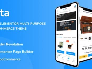 Zota - Tema WooCommerce Multiuso Elementor