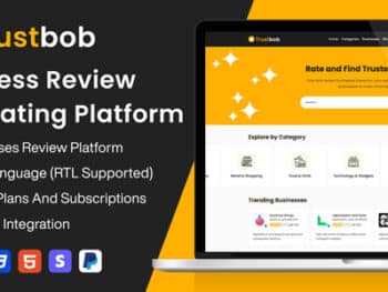 Trustbob - Plataforma de Avaliação e Classificação de Negócios (SAAS)