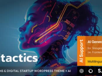 ITactics - Tema WordPress para Soluções de TI e Startups Digitais + IA