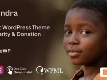 Fundra – Tema WordPress para Arrecadação de Fundos e Doações