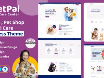 Petpal - Tema WordPress para Pet Care e Pet Shop