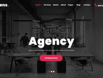 Acens - Tema WordPress para Agências Criativas