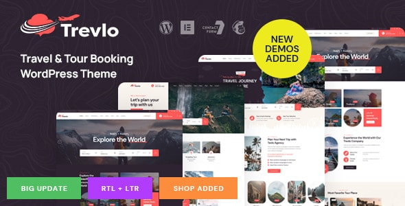 Trevlo - Tema WordPress de Viagens e Turismo