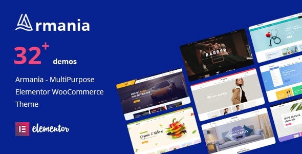 Armânia - Moda, Móveis, Orgânicos, Alimentos Multiuso Elementor WooCommerce Theme (compatível com RTL)