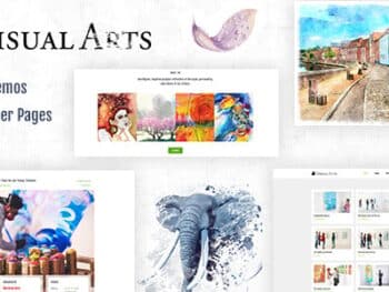 Arte Visual | Tema WordPress para Galeria