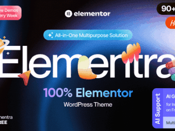 Elementra - Tema WordPress 100% Elementor