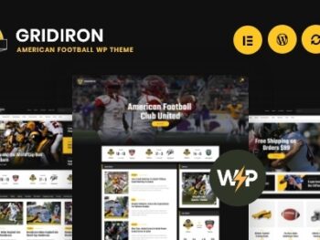 Gridiron | Tema WordPress para times de futebol americano e Superbowl da NFL