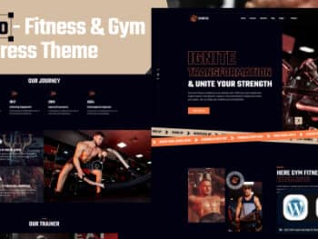 Gymfito - Fitness e Academia WordPress