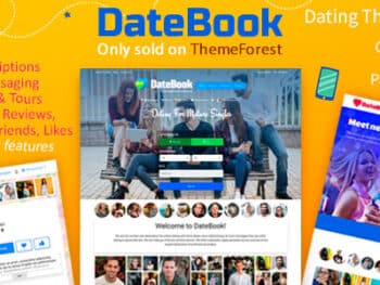 DateBook - Tema WordPress de namoro multilíngue e rico em recursos