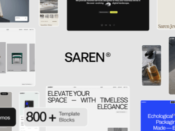 Saren - Tema WordPress WooCommerce Multiconceito