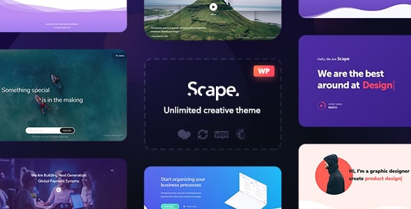 Scape - Tema WordPress multiuso