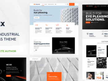 Nex - Tema WordPress Industrial