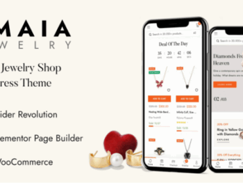 Maia - Tema WordPress para Joalheria