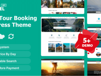 Tema WordPress para Reservas de Viagens e Turismo