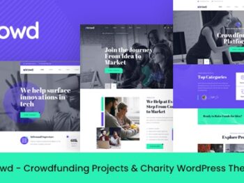 Krowd - Tema WordPress para Crowdfunding e Caridade