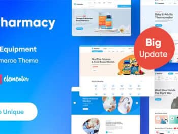 Tema WordPress Responsivo WooCommerce para Farmácia