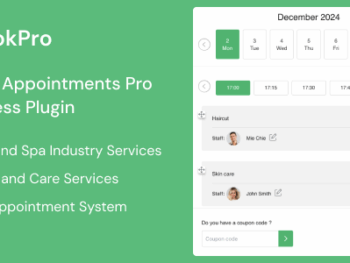 BookPro - Plugin WordPress para agendamento de consultas + Addons