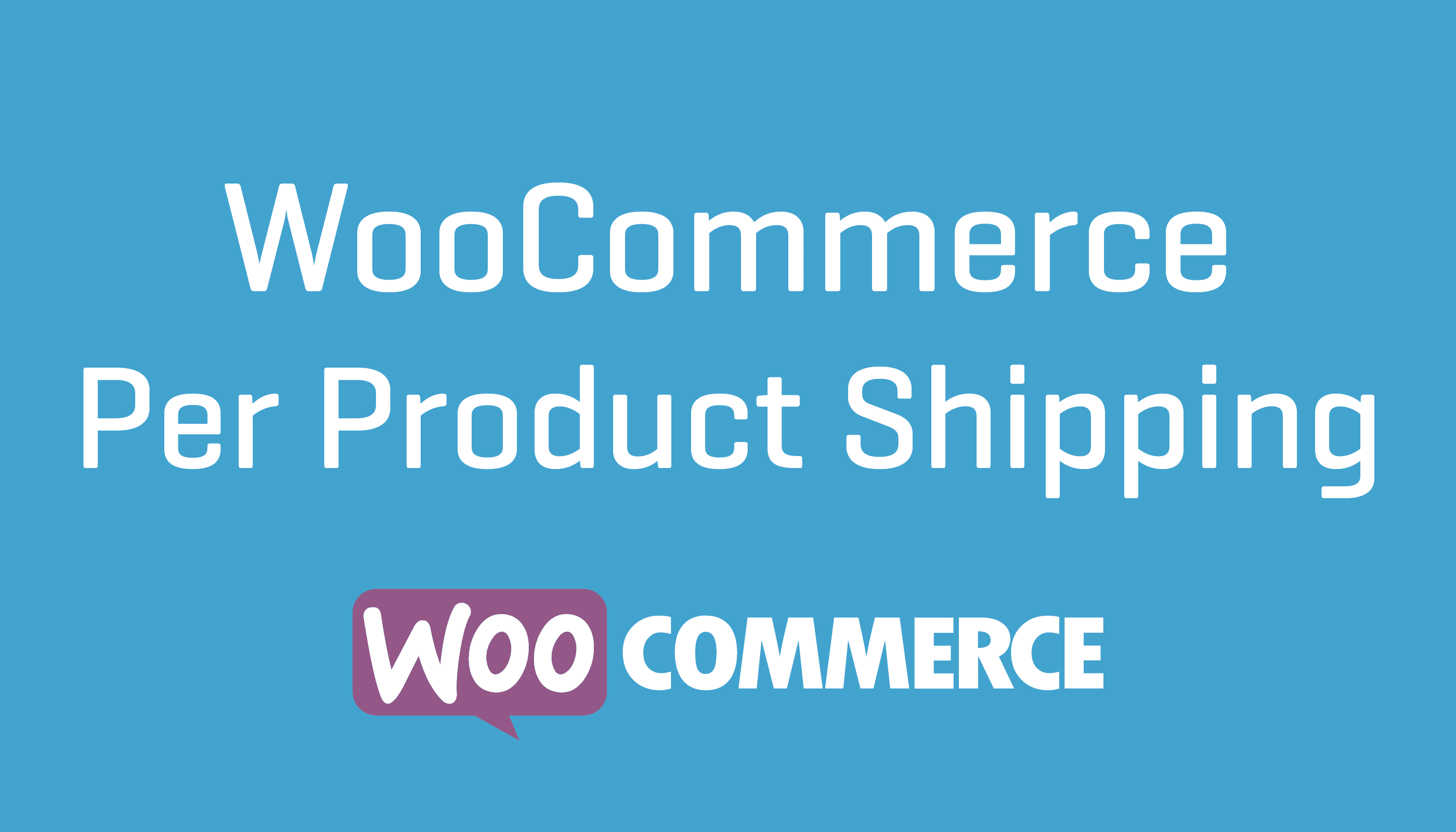 Envio por produto para WooCommerce