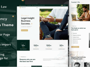 Atenas - Tema WordPress para Agência de Advocacia