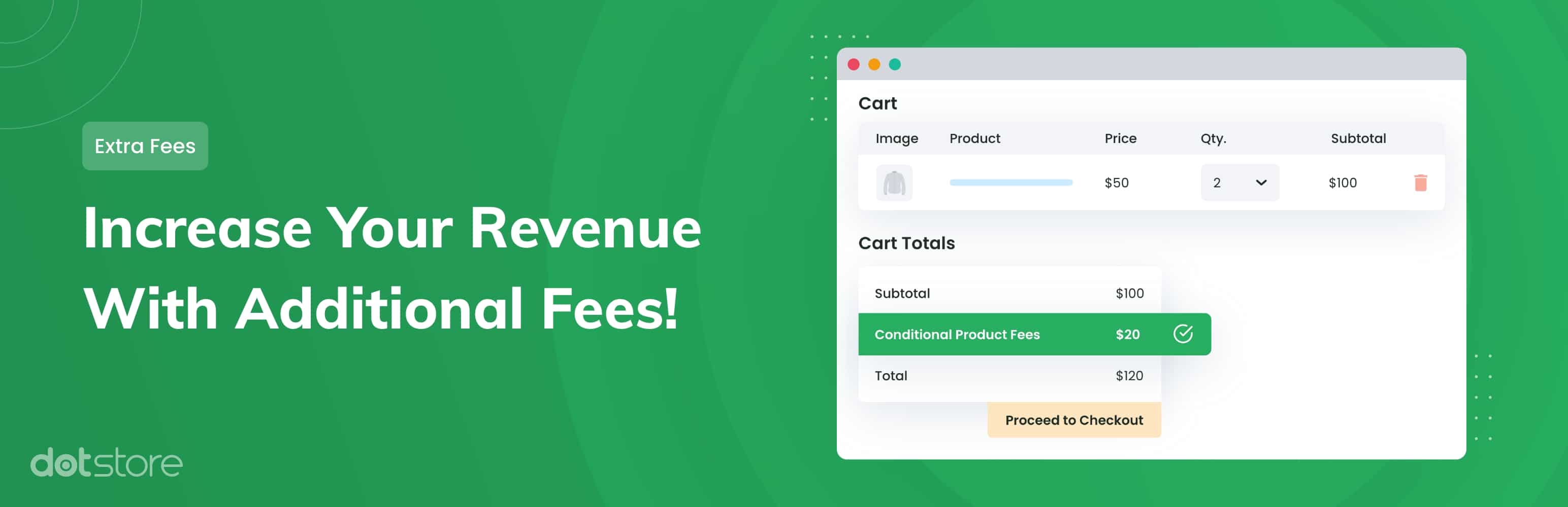 Taxas extras para WooCommerce