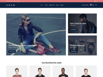 Neto – Tema WooCommerce Multiuso