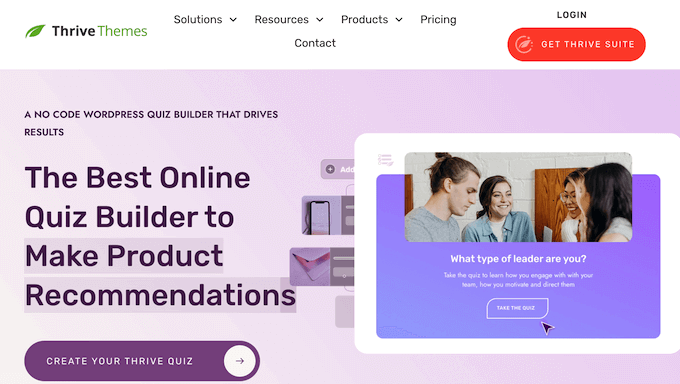 Thrive Plugins | Quiz Builder Plugin