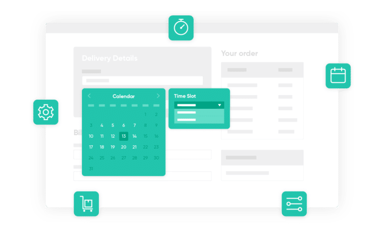Slots de entrega WooCommerce
