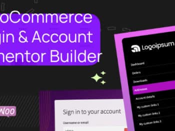 Páginas de login e conta do WooCommerce para Elementor