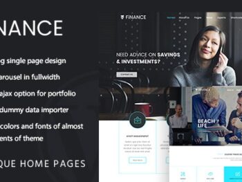 Consultor Financeiro - Tema WordPress de Consultoria