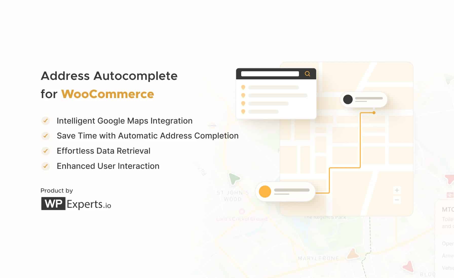 Preenchimento automático de endereços para WooCommerce
