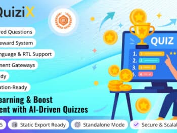 QuiziX – Jogo de Quiz e Trivia de IA | Plataforma de Quiz Gamificada Laravel + Next.js