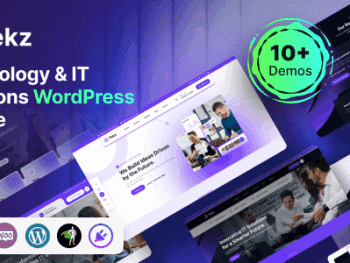 Tekz - Tema WordPress de Tecnologia e Soluções de TI