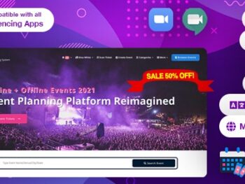 Eventmie Pro 3.0 - Plataforma multifornecedor para venda e gerenciamento de ingressos para eventos | Crie eventos com IA