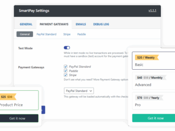 WPSmartPay – Venda produtos digitais e aceite pagamentos com WordPress