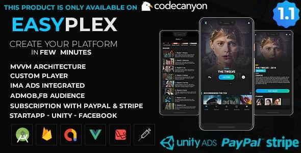 EasyPlex - Filmes - Transmissão ao vivo - Séries de TV, Anime